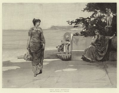 Vieil Amour Renouvelé - John Reinhard Weguelin